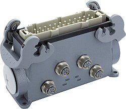 277409 Power Distributor 4x M12 L-cod 5-pole