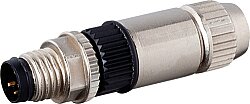 7000-08331-0000000 M8 male 0° A-cod. IDC 3-pol., 0,14 - 0,34mm², 2,5 - 5,1mm