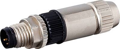 7000-08351-0000000 M8 male 0° A-cod. IDC 4-pol., 0,14 - 0,34mm², 2,5 - 5,1mm - 1