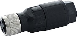 7000-08385-0000000 M8 female 0° A-cod. IDC 4-pol., 0,25 - 0,5mm², 2,5 - 5mm