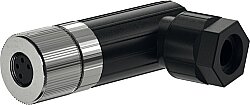 7000-08535-0000000 M8 female 90° A-cod. Push-Lock 4-pol., 0,14 - 0,5mm², 3,5 - 5,5 mm