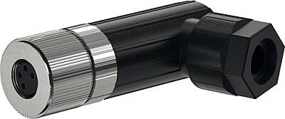 7000-08535-0000000 M8 female 90° A-cod. Push-Lock 4-pol., 0,14 - 0,5mm², 3,5 - 5,5 mm - 1