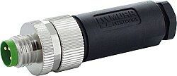 7000-08611-0000000 M8 male 0° A-cod. screw terminal 4-pol., 0,14 - 0.5mm², 2,5 - 5mm