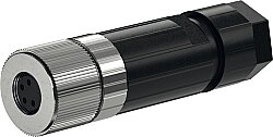 7000-08635-0000000 M8 female 0° A-cod. Push-Lock 4-pol., 0,14 - 0,5mm², 3,5 - 5,5 mm