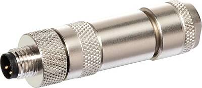 7000-08651-0000000 M8 male 0° A-cod. screw terminal 4-pol., 0,14 - 0.5mm², 4 - 5,5mm, shielded - 1