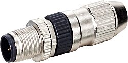 7000-12491-0000000 M12 male 0° A-cod. IDC 4-pol., 0,14 - 0,34mm², 2,9 - 5,1mm