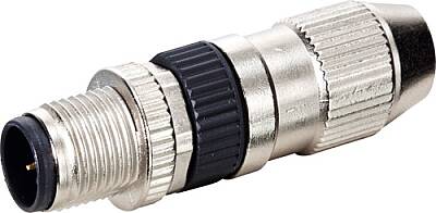 7000-12491-0000000 M12 male 0° A-cod. IDC 4-pol., 0,14 - 0,34mm², 2,9 - 5,1mm - 1