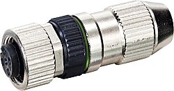 7000-12611-0000000 M12 female 0° A-cod. IDC 4-pol., 0,14 - 0,34mm², 2,9 - 5,1mm