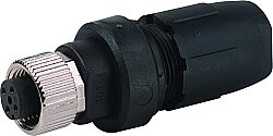 7000-12631-0000000 M12 female 0° A-cod. IDC 3-pol., 0.5 - 1.0mm², 5,5 - 8mm