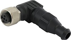 7000-12682-0000000 M12 female 90° A-cod. IDC 4-pol., 0,25 - 0,5mm², 4 - 5,1mm
