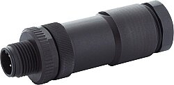 7000-12781-0000000 M12 male duo 0° A-cod. screw terminal 4-pol., max. 0,75mm², 2,1 - 3mm, 4 - 5mm