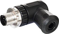 7000-12851-0000000 M12 male 90° A-cod. screw terminal 5-pol., 0,14 - 1,5mm², 2,5 - 8mm