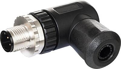 7000-12854-0000000 M12 male 90° A-cod. screw terminal 4-pol., 0,14 - 1,5mm², 2,5 - 8mm - 1