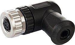 7000-13011-0000000 M12 female 90° A-cod. screw terminal 5-pol., 0,14 - 1,5mm², 2,5 - 8mm