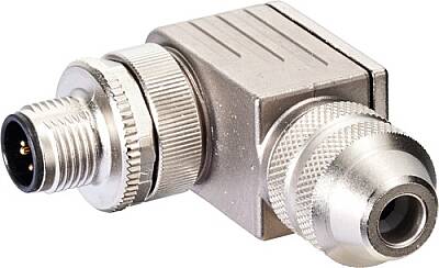 7000-13341-0000000 M12 male 90° A-cod. screw terminal 5-pol., max. 0,75mm², 4 - 6mm, shielded - 1