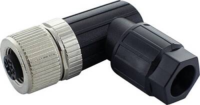 7000-13951-0000000 M12 female 90° A-cod. Push-Lock 5-pol., 0,08 - 0,75mm², 4 - 8mm - 1