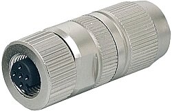 7000-14221-0000000 M12 female 0° B-cod. IDC 3-pol., 0,25 - 0,34mm², 7 - 8,8mm, shielded