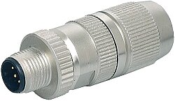 7000-14521-0000000 M12 male 0° D-cod. IDC 4-pol., 0,14 - 0,34mm², 4,5 - 8,8mm, shielded