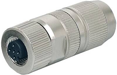 7000-14621-0000000 M12 female 0° D-cod. IDC 4-pol., 0,14 - 0,34mm², 4,5 - 8,8mm, shielded - 1