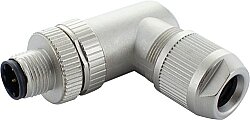 7000-14811-0000000 M12 male 90° D-cod. Push-Lock 4-pol., 0,14 - 0,75mm², 4 - 8mm, shielded, CAT5