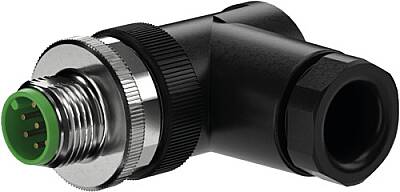 7000-17311-0000000 M12 male 90° A-cod. screw terminal 8-pol., max. 0.5mm², 6 - 8mm - 1