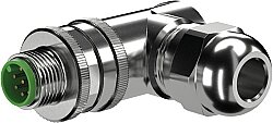 7000-17351-0000000 M12 male 90° A-cod. screw terminal 8-pol., max. 0.5mm², 6 - 8mm, shielded