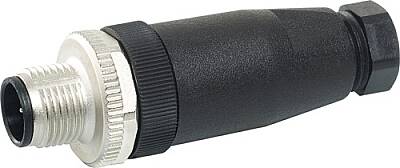 7000-20041-0000000 M12 male 0° C-cod. IDC 3-pol., max. 0,75mm², 4 - 6mm - 1