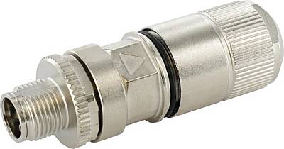 7000-21101-0000000 M12 male 0° X-cod. IDC 8-pol., AWG26-22, 5,5 - 9 mm, CAT6A - 1