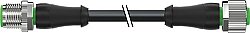 7000-40021-6141580 M12 male 0° / M12 female 0° A-cod. PVC 4x0.34 bk UL/CSA 15.8m - 1