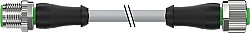 7000-40041-2352800 M12 male 0° / M12 female 0° A-cod. PUR 5x0.34 gy UL/CSA+drag ch. 28m - 2