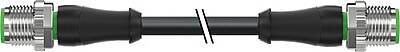 7000-40072-6141500 M12 male 0° / M12 male 0° A-cod. PVC 4x0.34 bk UL/CSA 15m - 2