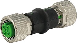7000-44221-0000000 Adaptor M12 female / M12 female B-cod. shiel. 2-pol., Profibus