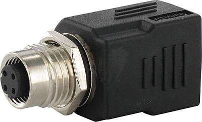 7000-44671-0000000 Adaptor M12 female / RJ45 0° 4-pol., shielded, CAT5 - 1