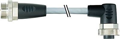 7000-50031-9610170 7/8" male 0° / 7/8" female 90° PUR 5x1.5 gy UL/CSA+drag ch. 1,7m - 1