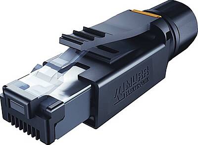 7000-74001-0000000 RJ45 Professional male 0° IDC 4-pol., 0,14 - 0,34mm², 4,5 - 9mm, shielded, CAT5 - 1