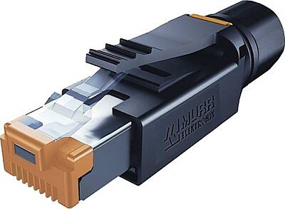 7000-74011-0000000 RJ45 Professional male 0° IDC 8-pol., 0,14 - 0,34mm², 4,5 - 9mm, shielded, CAT6 - 1