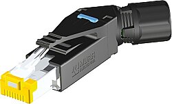7000-74031-0000000 RJ45 Professional male 45° IDC 8-pol., 0,14 - 0,34mm², 4,5 - 9mm, shielded, CAT6