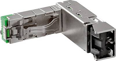 7000-74095-0000000 RJ45 Heavy Duty male 90° down IDC 8-pol., AWG26-24, 5- 9mm, shielded, CAT5 - 1