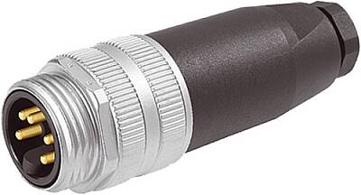 7000-78131-0000000 7/8'' male 0° screw terminal 5-pol., max. 2,5mm², 10-12mm - 1