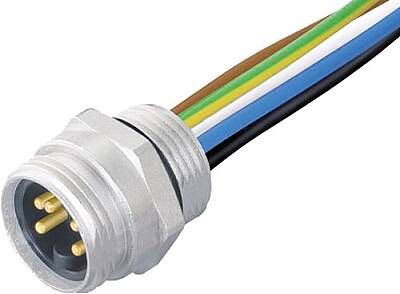 7000-78311-9360100 7/8'' male recept. front Wires 3x0.75 1m - 1