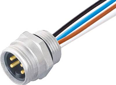 7000-78321-9770500 7/8'' male recept. front Wires 4x0.75 5m - 1