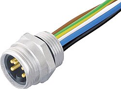 7000-78341-9780100 7/8'' male recept. front Wires 5x0.75 1m