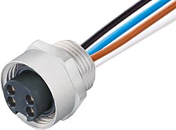 7000-78361-9770020 7/8'' female recept. front Wires 4x0.75 0.2m