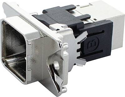 7000-99597-0000000 RJ45 mounting frame for PP RJ45 Including RJ45 coupling module - 1