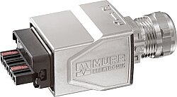 7000-99601-0000000 Push Pull Power male 0° spring-cage connection 5-pol., 0,75 - 2,5mm², 9 - 13mm