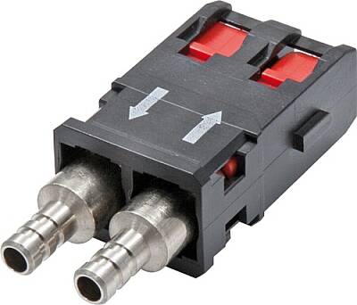 7000-99695-0000000 SCRJ POF male 0° crimp connection 2-pol., POF 1mm, 6,5 - 9,5mm - 1
