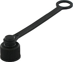 7000-99901-0000000 Protection cap for M8 male Incl. holding strap L=60mm. 7.5mm