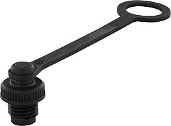 7000-99911-0000000 Protection cap for M8 female Incl. holding strap L=60mm. 11mm