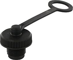 7000-99931-0000000 Protection cap for M12 female Incl. holding strap L=60mm. 12.5mm