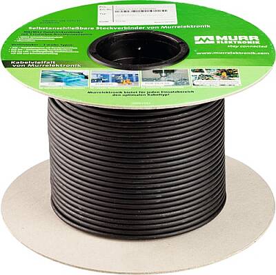 7000-C0101-6370000 Cable drum Ø 355mm PUR 4x0.75 bk UL/CSA+drag ch. 100m - 1